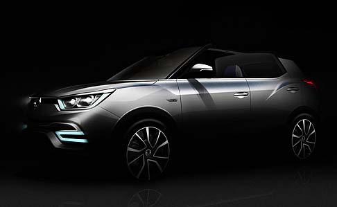 Ssangyong - Realizzati sulla base del modello X100, i prototipi Ssangyong XIV-Air e XIV-Adventure saranno presentati in anteprima mondiale allimminente Salone di Parigi,